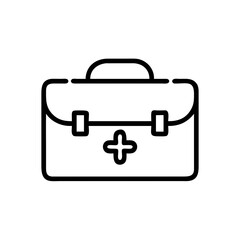 Icon of a doctorchest / first aid kit
