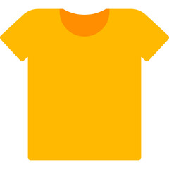 Casual Shirt single vector icon illustration