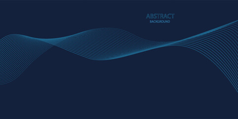 Abstract digital technology futuristic blue background.