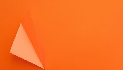 Origami on Orange Paper Texture Background