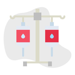 Drip Stand single vector icon illustration