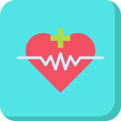 Obraz premium Medical Sign I single vector icon illustration