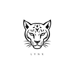 black image with white background