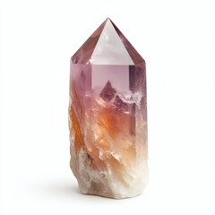 mineral stone isolated on white