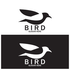 Canary Bird Simple logo design