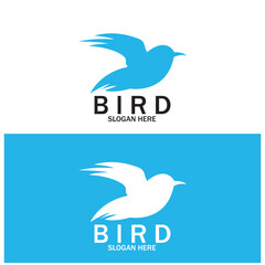 Canary Bird Simple logo design