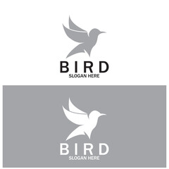 Fototapeta premium Canary Bird Simple logo design