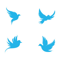 Canary Bird Simple logo design