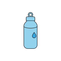 blue spray bottle