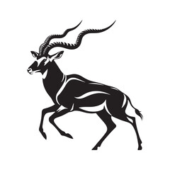 Grace in Motion: A Stunning Collection of Antelope Vector Silhouettes Capturing the Elegance, Speed, and Wild Beauty of These Iconic Creatures of the Grasslands