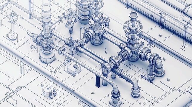 Detailed Industrial Piping System Engineering Blueprint