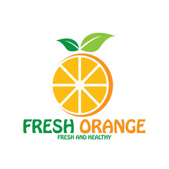 Fresh Orange Fruit, Slice of Lemon Lime Grapefruit icon vector illustration template design