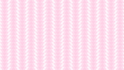 Pink triangle stripe pattern on white background. Abstract background with vertical stripes triangle pattern.