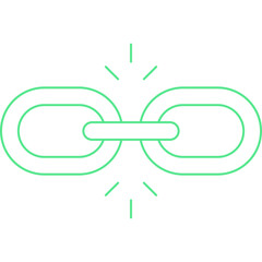 Link Building icon single vector illustration