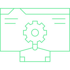 SEO Specialist icon single vector illustration