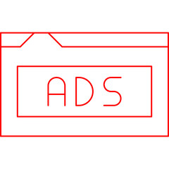 Video Marketing icon single vector illustration