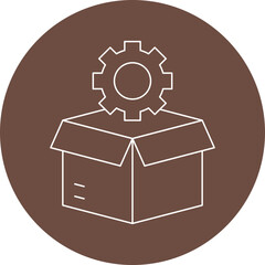Service Packages icon single vector illustration