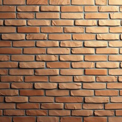 Obraz premium Brick Wall Pattern with Textured Bricks and Dark Mortar