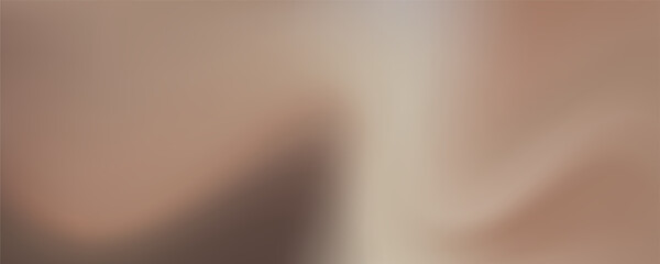  Luxury coffee, mocha and cream gradient bg. Soft abstract vector illustration for poster, social post and cover. Blurred vector texture in brown colors