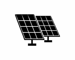 creative details solar panel icon vector illustration	
