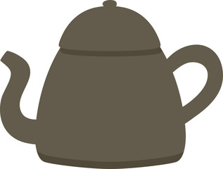 Obraz premium Matcha green tea Teapot equipment Beverage dessert food illustration