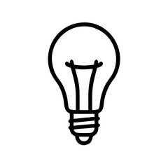 Icon of a Light Bulb	
