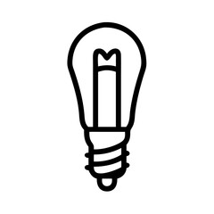 Icon of a Light Bulb	
