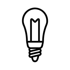 Icon of a Light Bulb	
