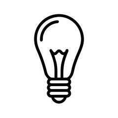 Icon of a Light Bulb	
