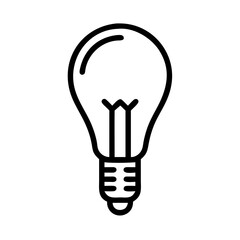 Icon of a Light Bulb	
