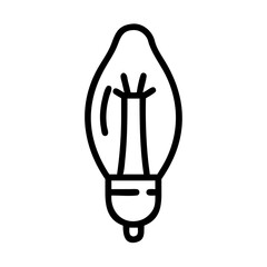 Icon of a Light Bulb	
