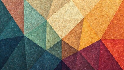 Geometric tapestry wallpaper, muted earth tones, subtle texture, aesthetic, wallpaper