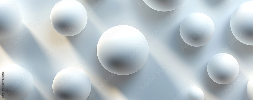 Aufkleber modern abstract white circle shape background. elegant circle shape design with shadow. realistic ge