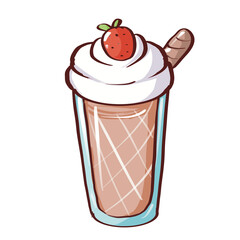 strawberry ice cream