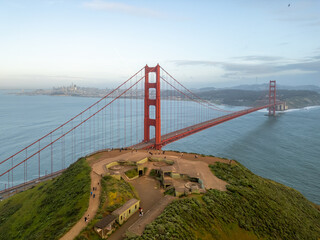 The Golden Gate bridge of San Francisco - California - USA