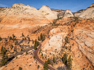 Zion National Park is a national park of the United States located in southwestern Utah. The park has a unique geography and a variety of life zones that allow for unusual plant and animal diversity