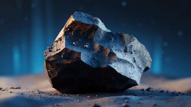 Chondrite Meteorite L Type: Space-formed Rock from Asteroids