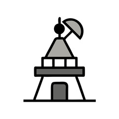 Geometric Abstract Logo Design Concept on Dark Background