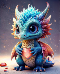 Fototapeta premium chinese dragon statue at night