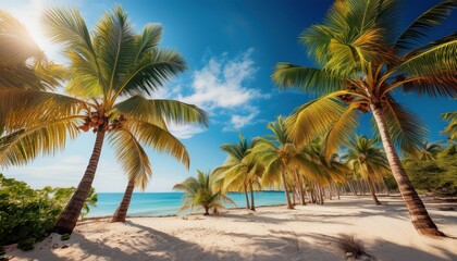 Fototapeta premium Palm trees
