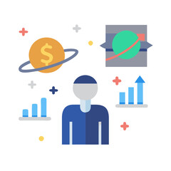 Investment Strategies: Business growth and Financial success concept