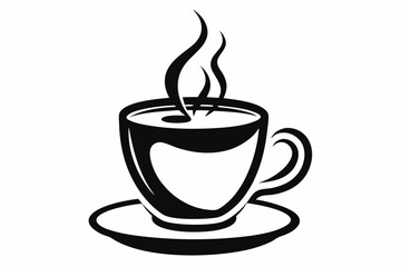 Obraz premium cup of hot coffee