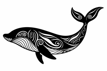 Naklejka premium vector illustration of a fish