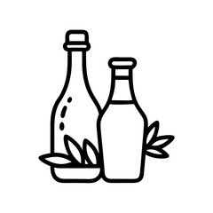 vinegar and oil