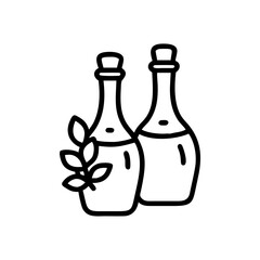 vinegar and oil