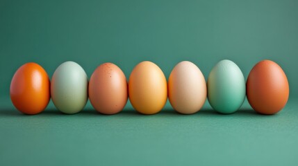 Bright spring egg decor