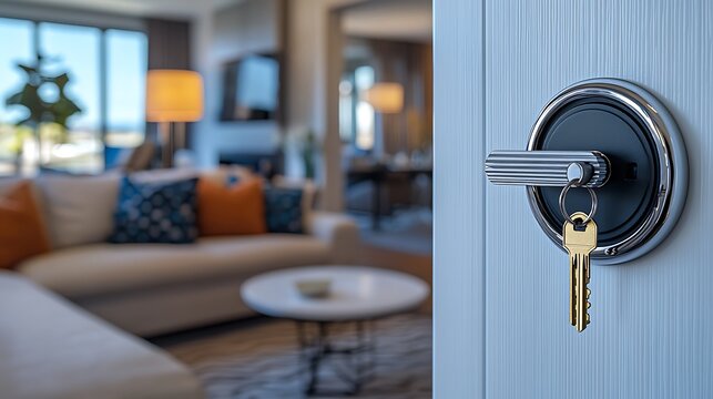 Keys to a modern, luxurious living space. - Powered by Adobe