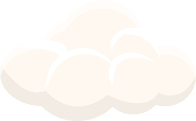 Cartoon Vector Sky and Clouds