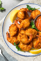 Homemade Deep Fried Panko Shrimp