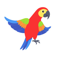 Parrot: The Colorful Birds of the Tropics